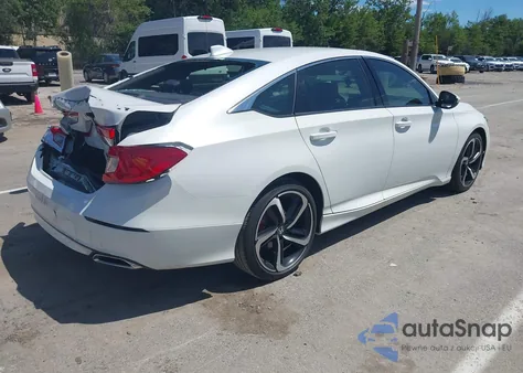 2019 Honda Accord Sport 2.0T из США, поврежденный, VIN 1HGCV2F37KA026900